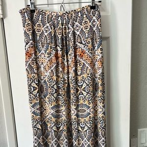 EUC Cynthia Rowley Maxi Skirt L